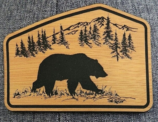 Grand Teton National Park Grizzly Bear Patch Hat